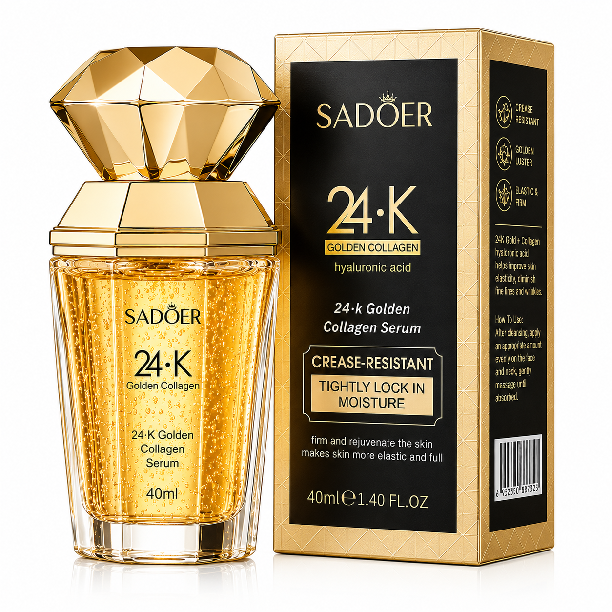 סרום קולגן 24K זהב ללחות ומיצוק העור Velin skin care כל הזכויות שמורות