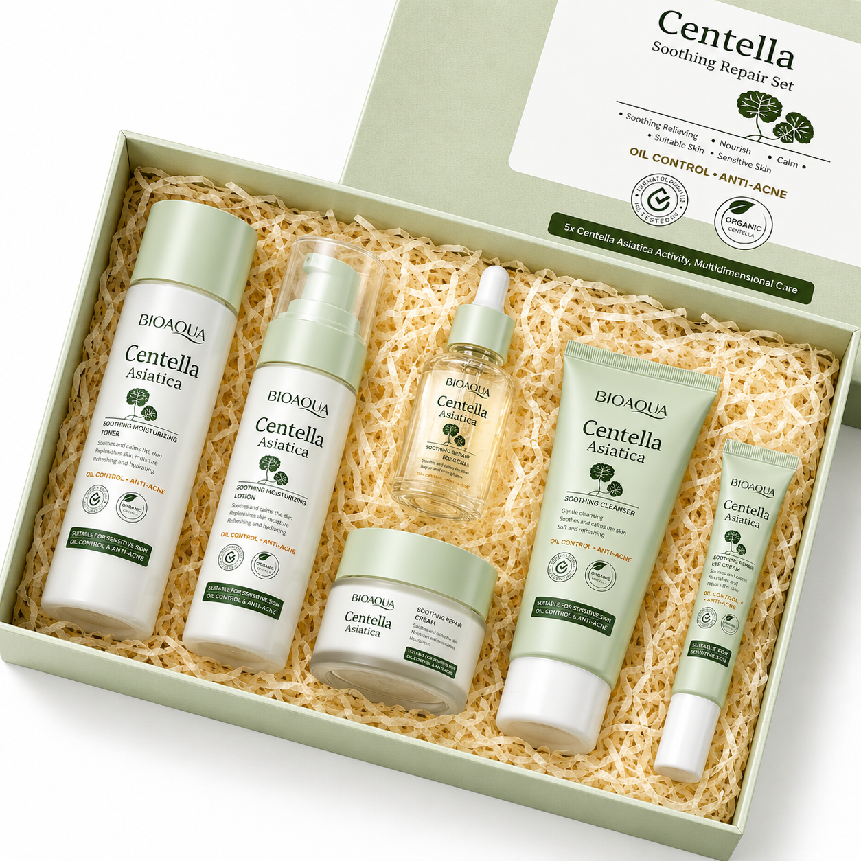 מארז טיפוח סנטלה BIOAQUA – 6 מוצרים Velin skin care כל הזכויות שמורות