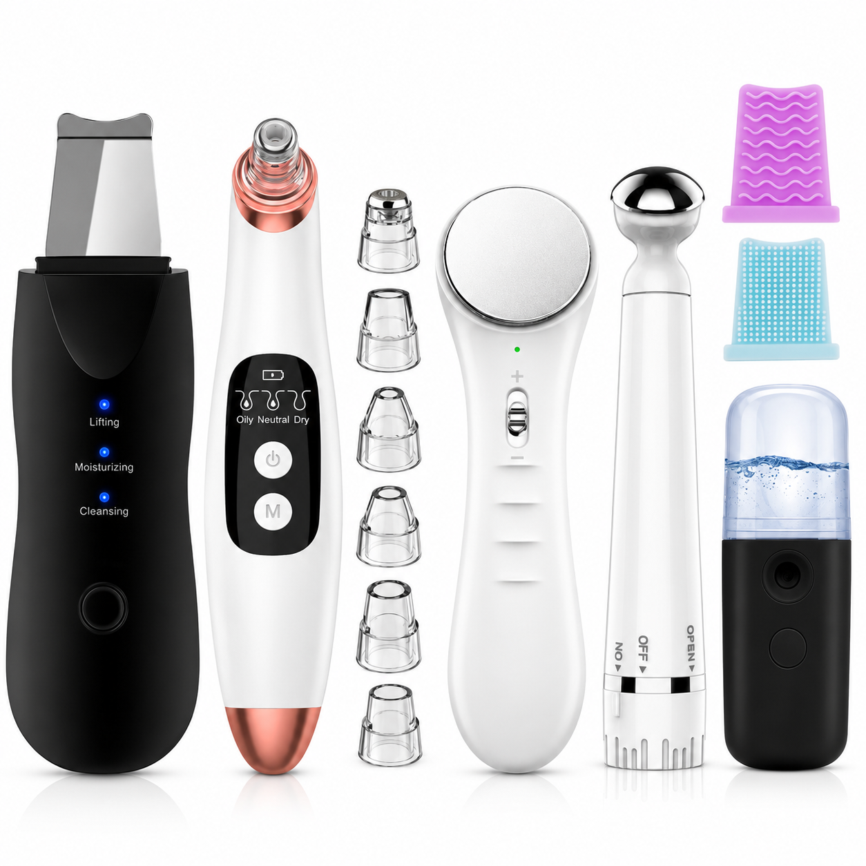 מכשיר אולטרסוני לניקוי וטיפוח עור הפנים Velin skin care כל הזכויות שמורות